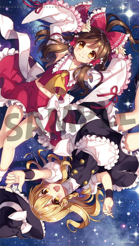 《東方Project》門簾窗簾 1 靈夢&魔理沙 illust.まさる.jp