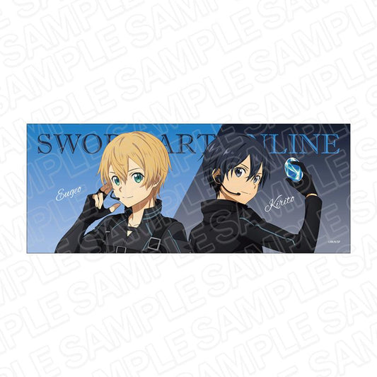 劇場版《刀劍神域》-進化之鏈- 黑暗夕暮的斯凱爾佐_毛巾 基裡託&尤吉歐 怪盜/警察版。