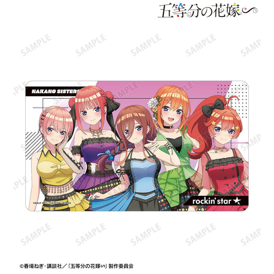 《五等分的新娘》∽_rockin’star合作 描繪新作 集合 搖滾偶像版 多功能桌墊