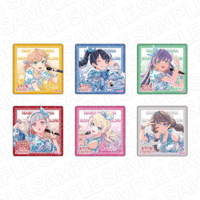 Love Live! 蓮之空女學院校園偶像社團 亞克力塊 夏日絢爛版 【正版授權/6個裝】【全套禮盒裝】