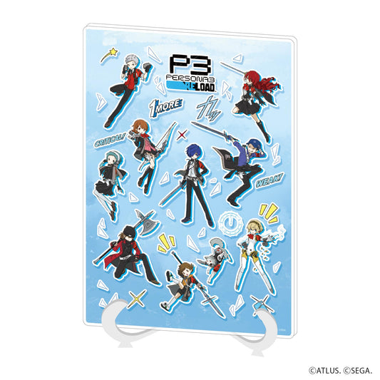 Persona 3 重新加載 亞克力畫板(A5尺寸)01/圖形藝術一幅設計(圖形藝術插圖)