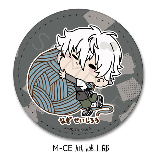 《藍色監獄》第6彈 圓形皮質徽章 M-CE 凪誠士郎