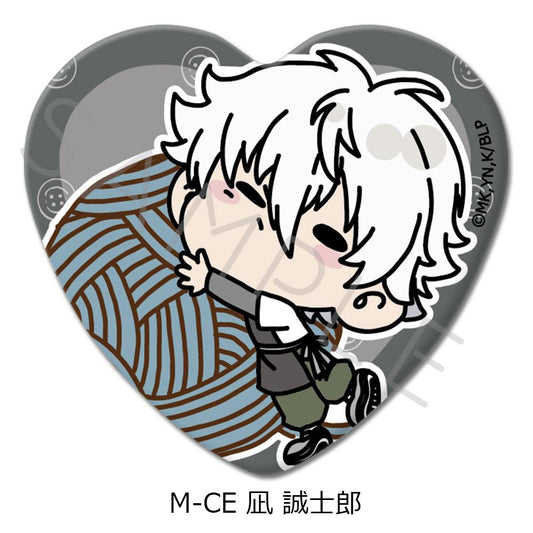 《藍色監獄》第6彈 心形罐頭徽章 M-CE 凪誠士郎