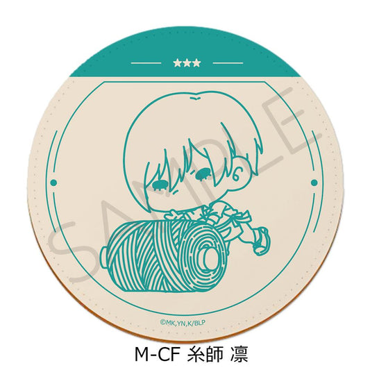 《藍色監獄》第6彈 皮革杯墊 M-CF 糸師凜
