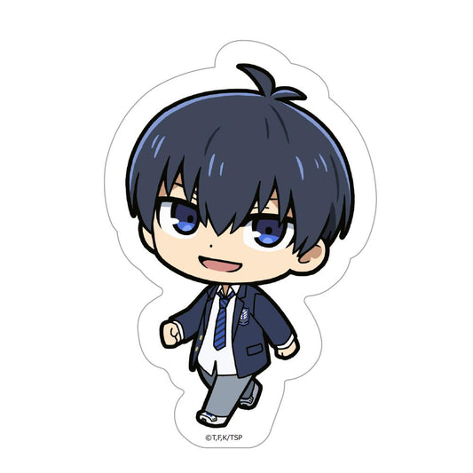 《藍色監獄》主題印花剪貼貼紙A［藍色］