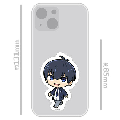 《藍色監獄》主題印花剪貼貼紙A［藍色］