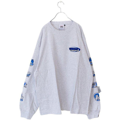 VISION STREET WEAR 標誌袖印短袖T 淺灰色 (CT7125GY)