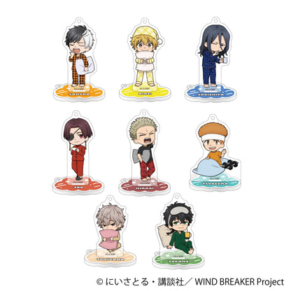 《防風少年》帶支架亞克力鑰匙扣收藏系列 【包裝盒/8包裝】