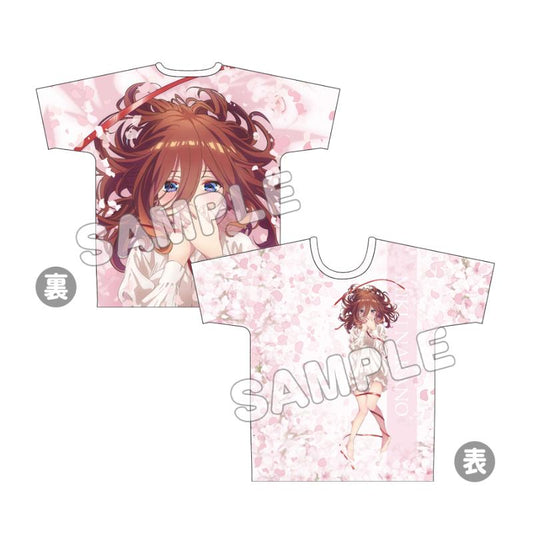 《五等分的新娘》∽_高級圖案襯衫_吊帶裙／中野三玖
