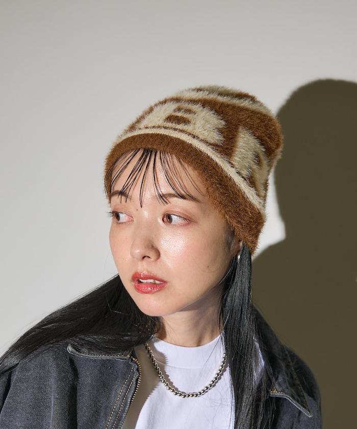 聯名重 莫哈毛線針織帽