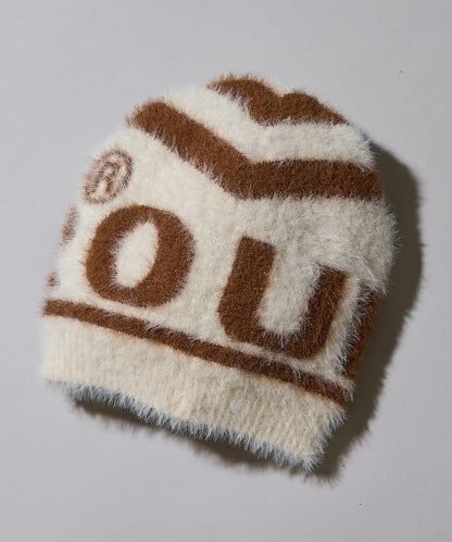 聯名重 莫哈毛線針織帽