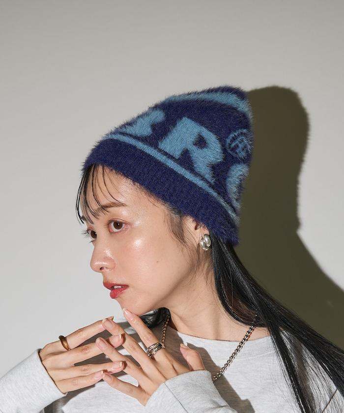 聯名重 莫哈毛線針織帽