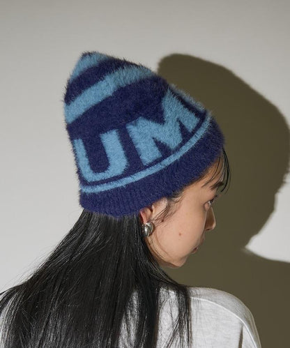 聯名重 莫哈毛線針織帽