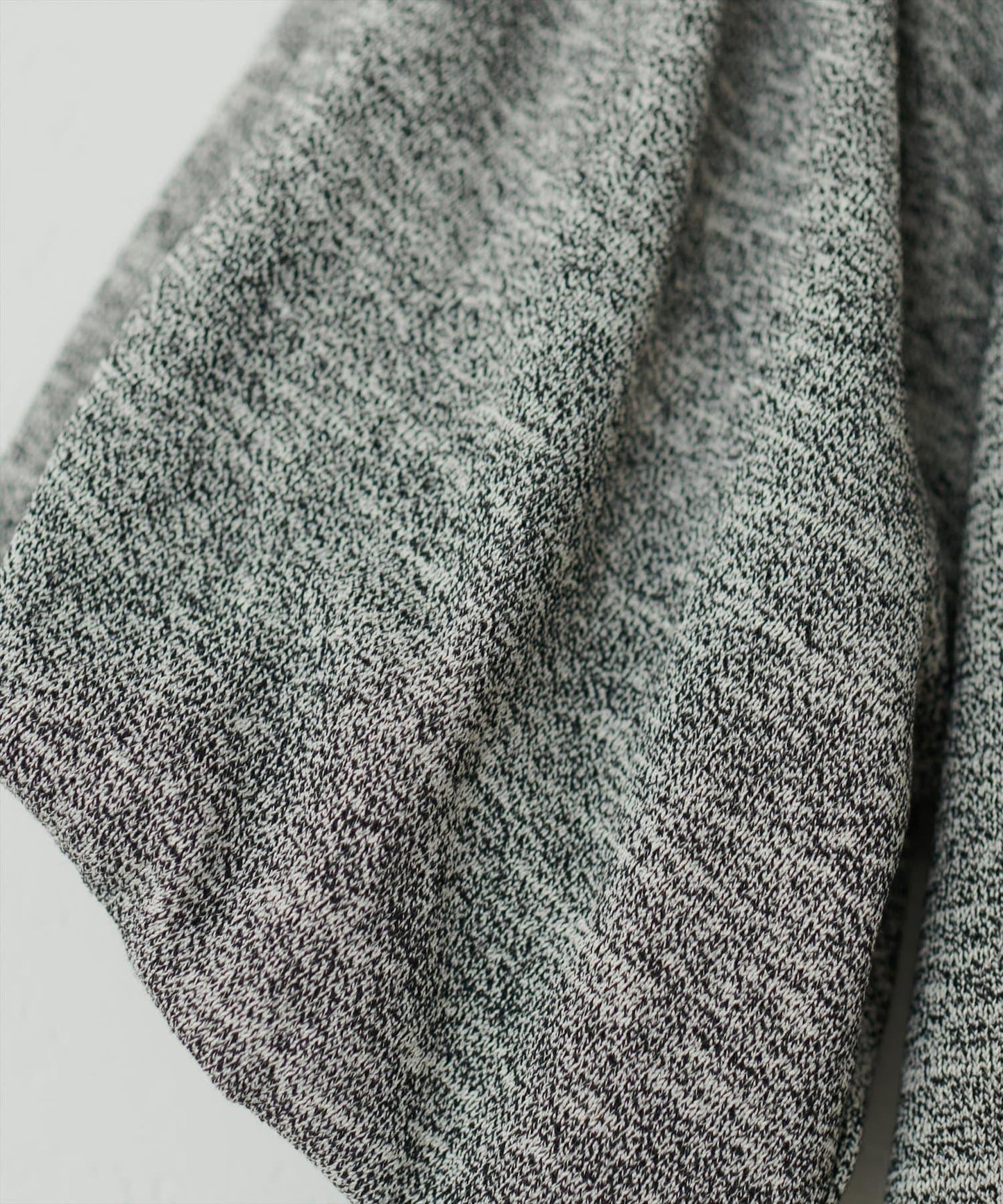 氣球袖混紡針織衫