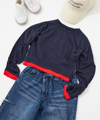 【CIAOPANIC TYPY】【KIDS】透明疊層T恤