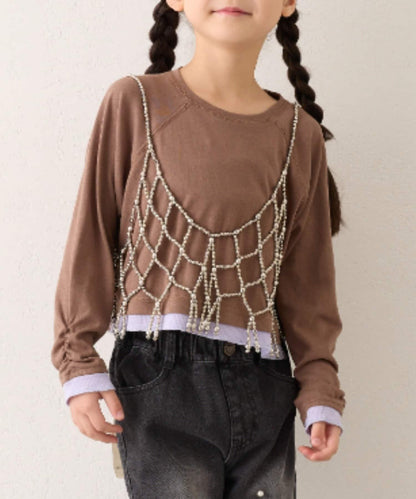 【CIAOPANIC TYPY】【KIDS】透明疊層T恤