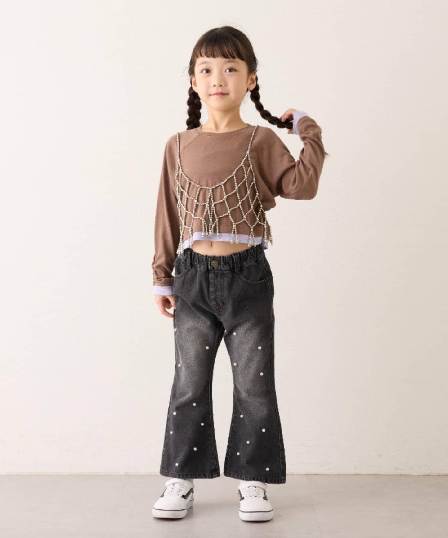 【CIAOPANIC TYPY】【KIDS】透明疊層T恤