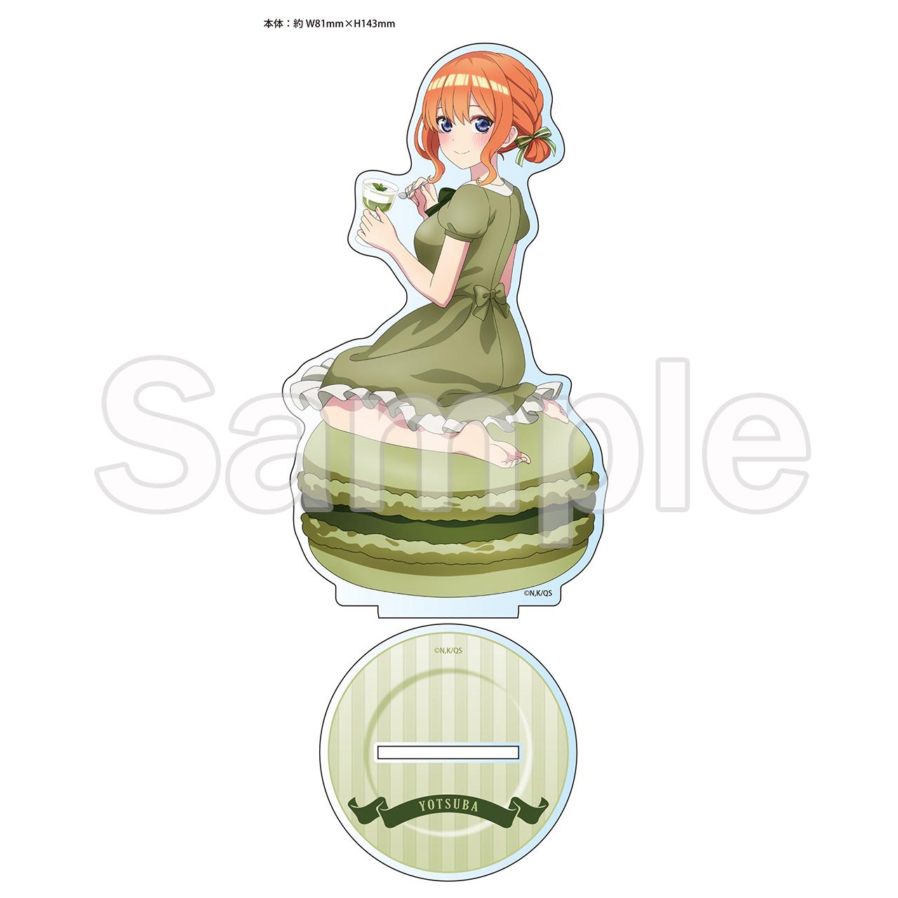 《五等分的新娘》∽描繪插圖 BIG亞克力支架 四葉下午茶款