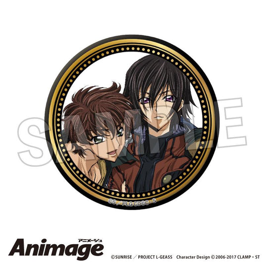 《反叛的魯路修》Animage 閃閃發光的罐子徽章 A