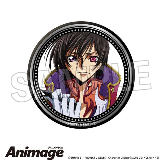 《反叛的魯路修》Animage 閃閃發光的罐子徽章 G