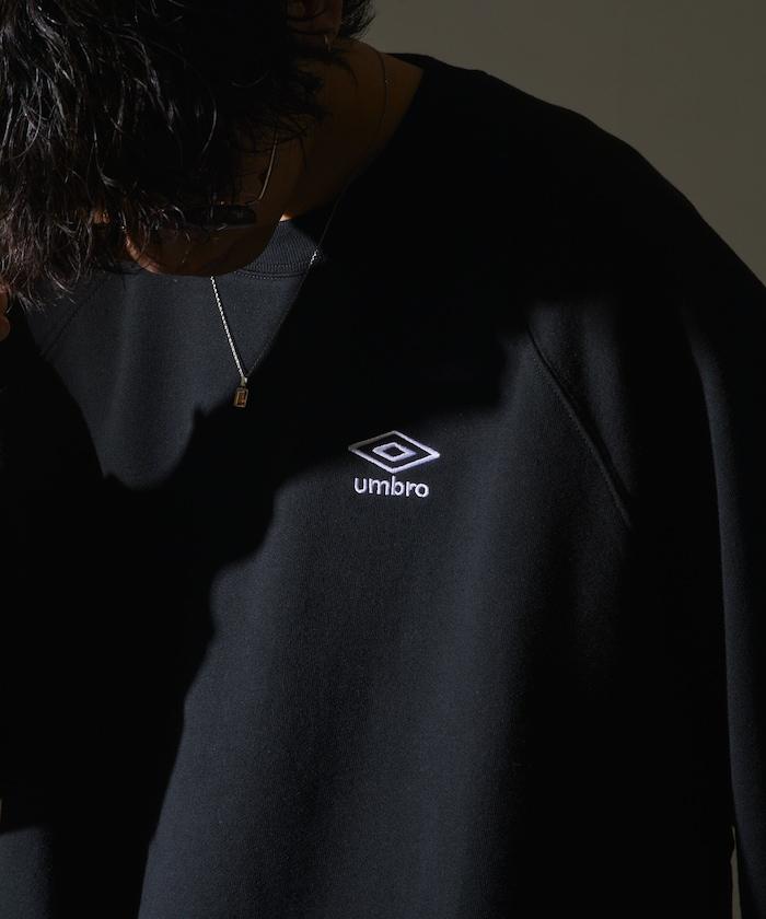 聯名 UMBRO 單點標誌刺繡 內胎毛拉幹衫【部分】