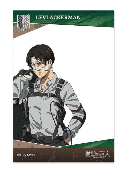 《進擊的巨人》_AFORCE×DRAGON HORSE 透明角色卡 利維