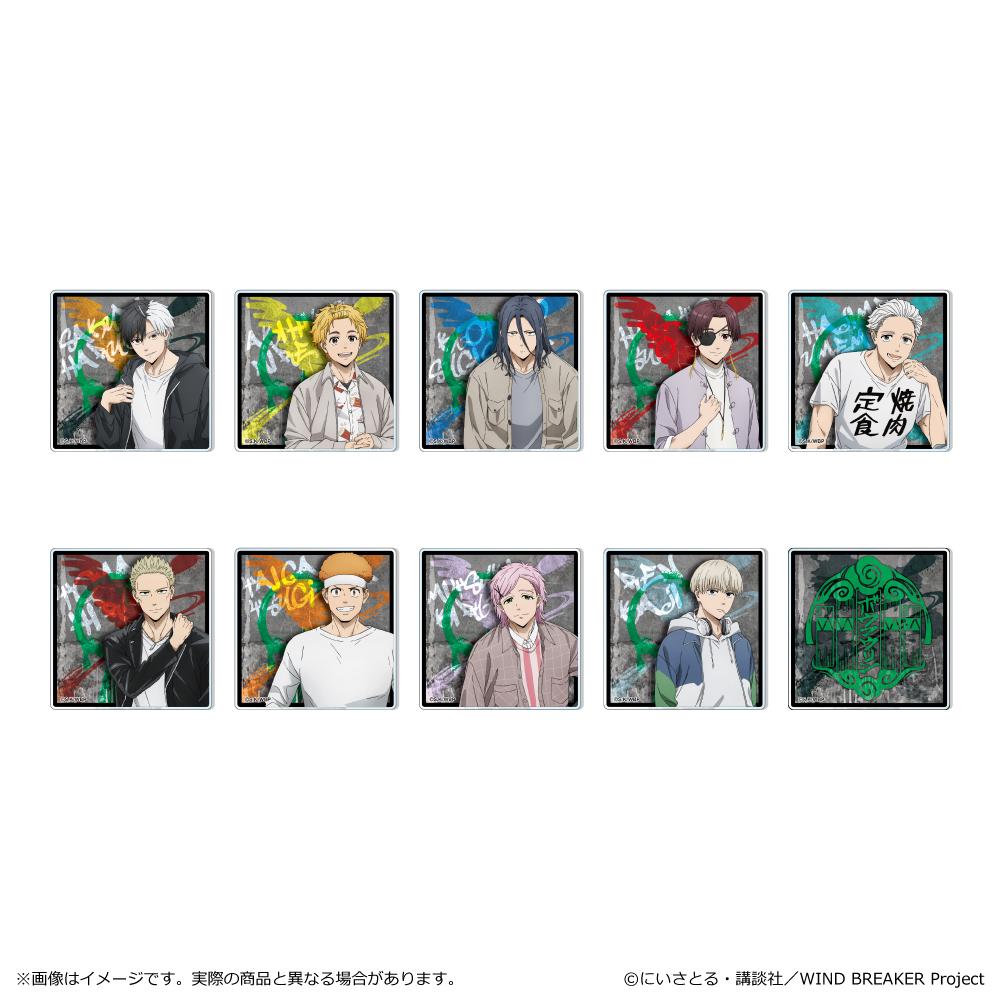 《防風少年》_亞克力徽章【全套裝盒／10個裝】