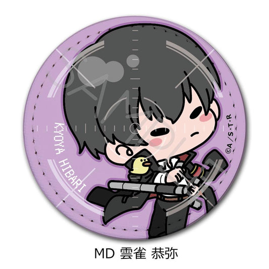 《家庭教師HITMAN REBORN!》_皮質徽章(圓形) MD 雲雀恭彌