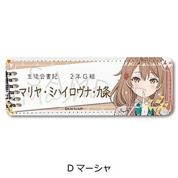 《偶爾用俄語低聲說真心話的鄰桌艾莉同學》- 長款皮質徽章 D 馬莎