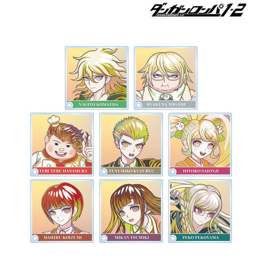 彈丸論破1・2 Reload_交易 Ani-Art 透明標籤 亞克力立牌 面板 ver.D(單位/盒)【全套盒裝/8包裝】