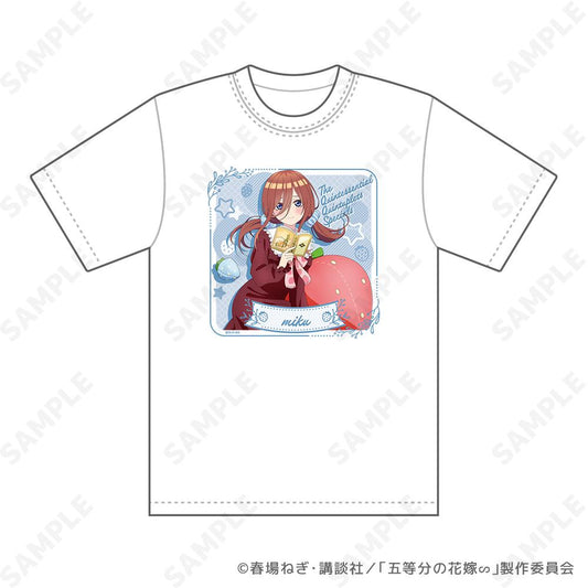 《五等分的新娘》∽_M尺寸_草莓家居服 T恤 3 三玖 男女通用