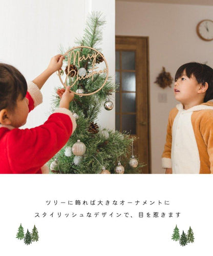 聖誕木門環