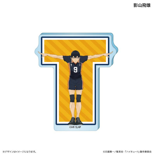 《排球少年》丙烯酸塊 初始體操版 影山飛雄