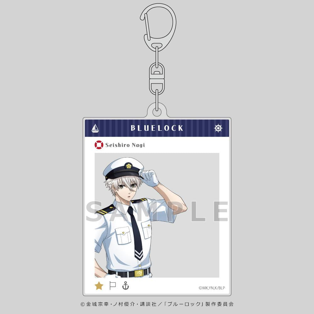 《藍色監獄》描繪版極光亞克力鑰匙扣凪 誠士郎/海軍風