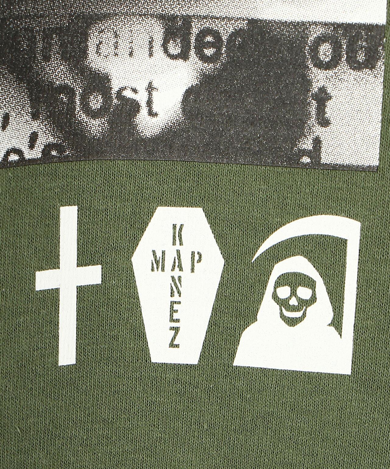 KaneZ/凱恩茲/圖形印花長袖T恤/C.R.E.A.M 長袖T恤