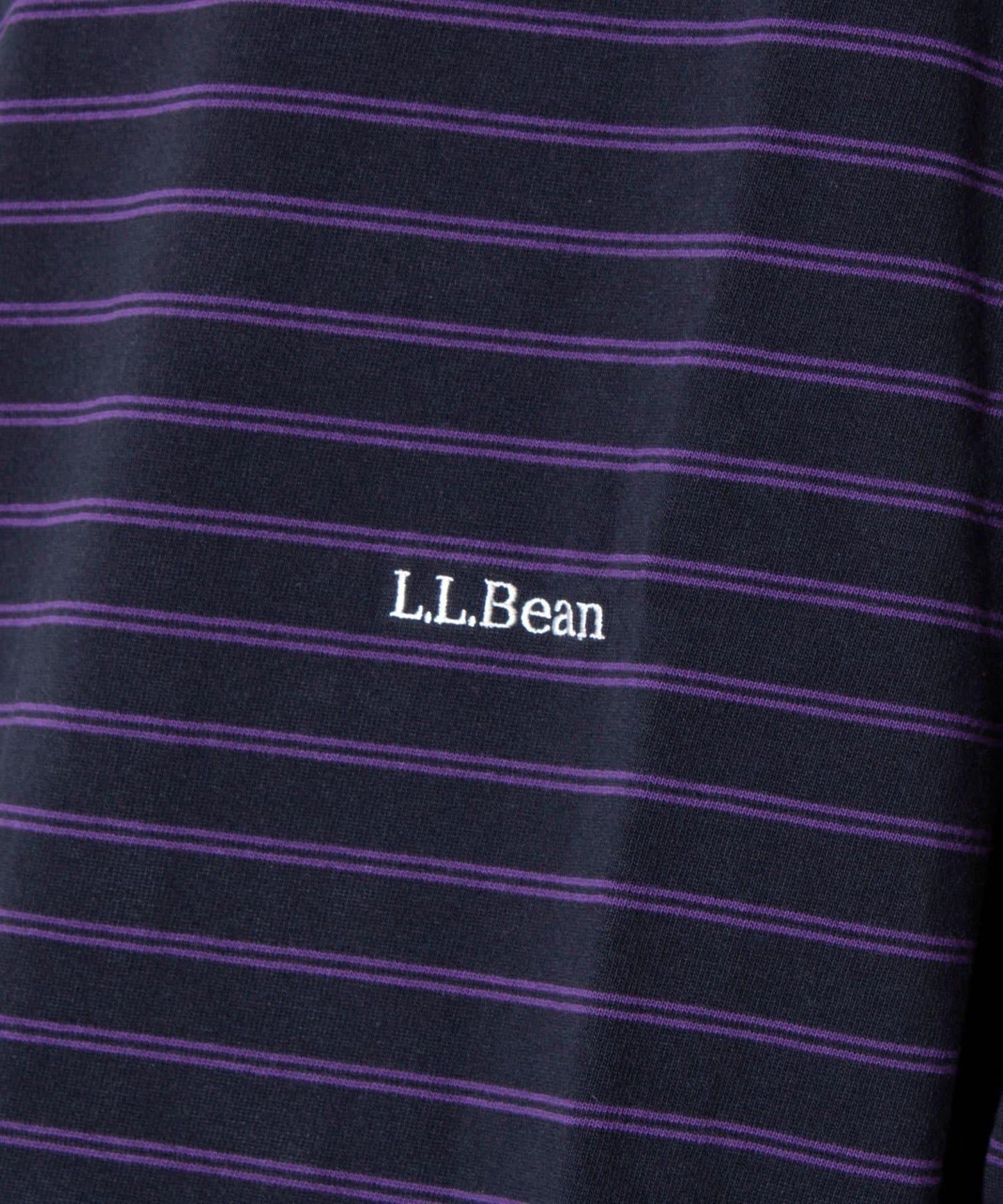 【LL BEAN】聯合長袖條紋T恤