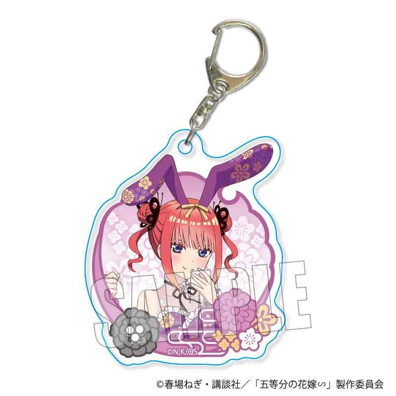 《五等分的新娘》∽亞克力鑰匙扣 中野 二乃 和服兔女郎ver.