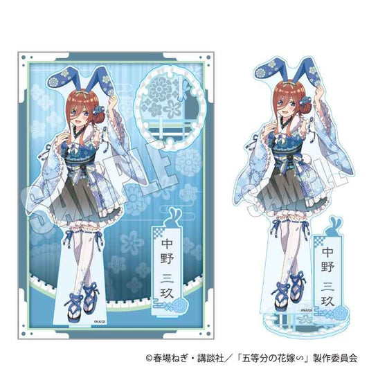 《五等分的新娘》∽MEGA亞克力立牌 中野 三玖 和服兔女郎ver.