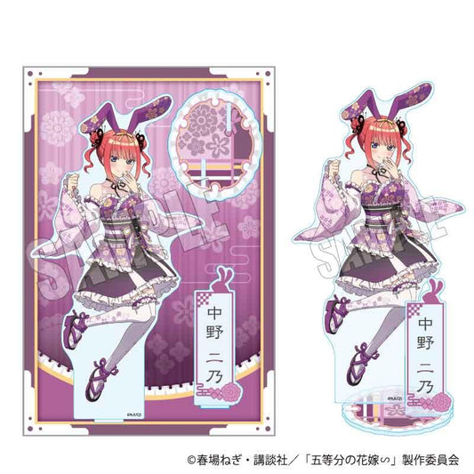 《五等分的新娘》∽MEGA亞克力立牌 中野 二乃 和服兔女郎ver.