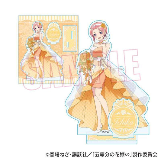 《五等分的新娘》∽_亞克力支架 中野 一花 橙色版。