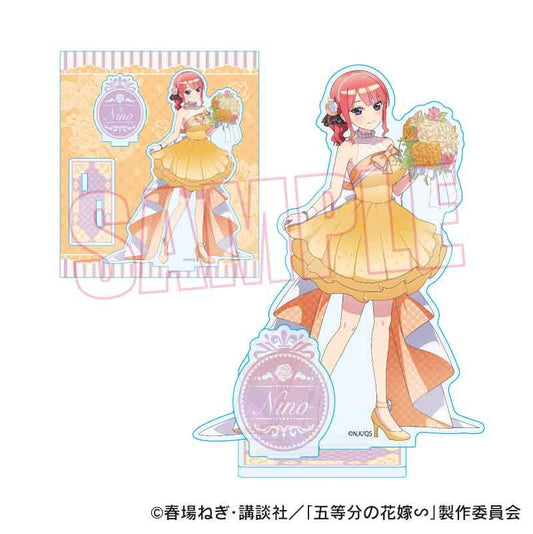 《五等分的新娘》∽_亞克力支架 中野 二乃 橙色版。