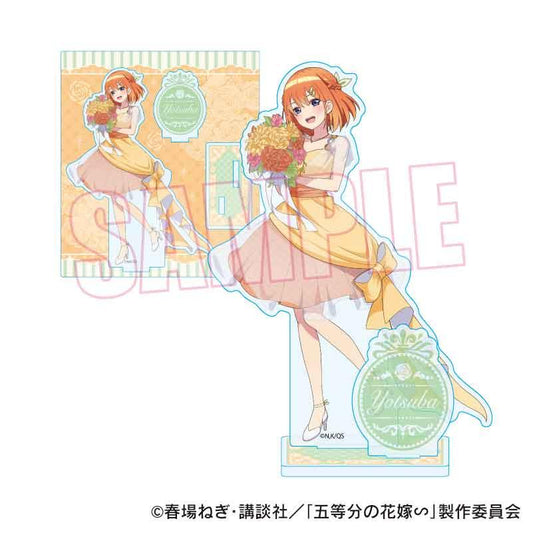 《五等分的新娘》∽_亞克力支架 中野 四葉 橙色版。