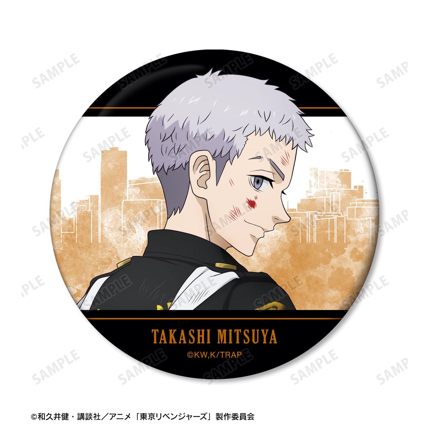 《東京復仇者》描繪插圖 三ツ谷 隆 戰鬥背影版 罐裝鏡