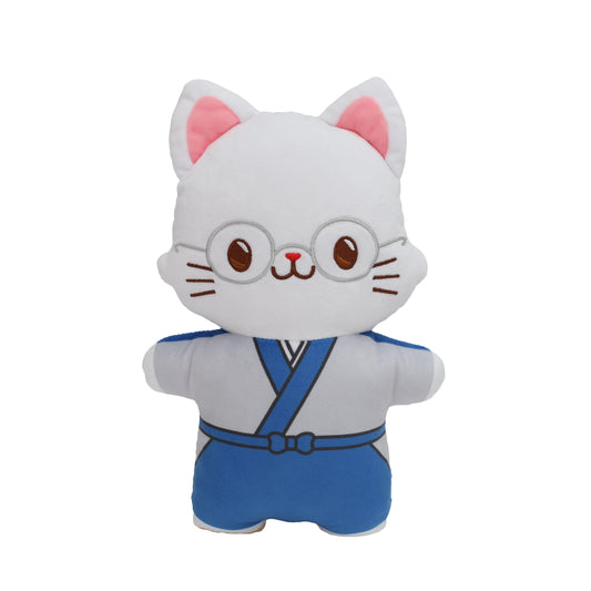 《銀魂》_帶CAT眼罩的隨身抱枕/志村新八