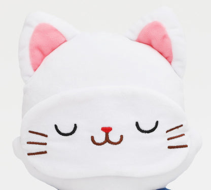 《銀魂》_帶CAT眼罩的隨身抱枕/志村新八