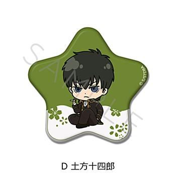 《銀魂》星形罐徽章 D 土方十四郎