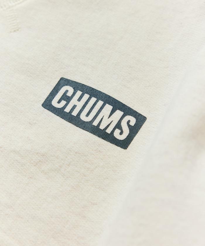 CHUMS×FREAK'S STORE/巧妙設計 款 背面印花 圓領衛衣 History