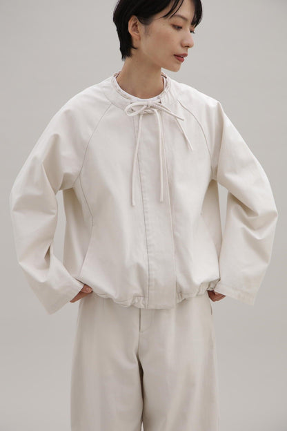 【wagona】【轟木節子×wagona】OG棉質細蜜桃襯衫