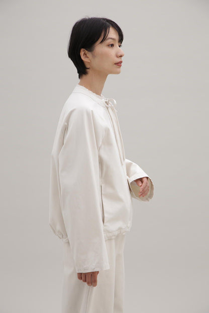 【wagona】【轟木節子×wagona】OG棉質細蜜桃襯衫