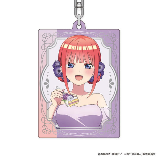 《五等分的新娘》∽_金屬鑰匙扣 First Bite Ver. B 中野二乃